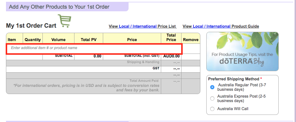 how to join doTERRA wholesale Australia user guide - Ora Leaders