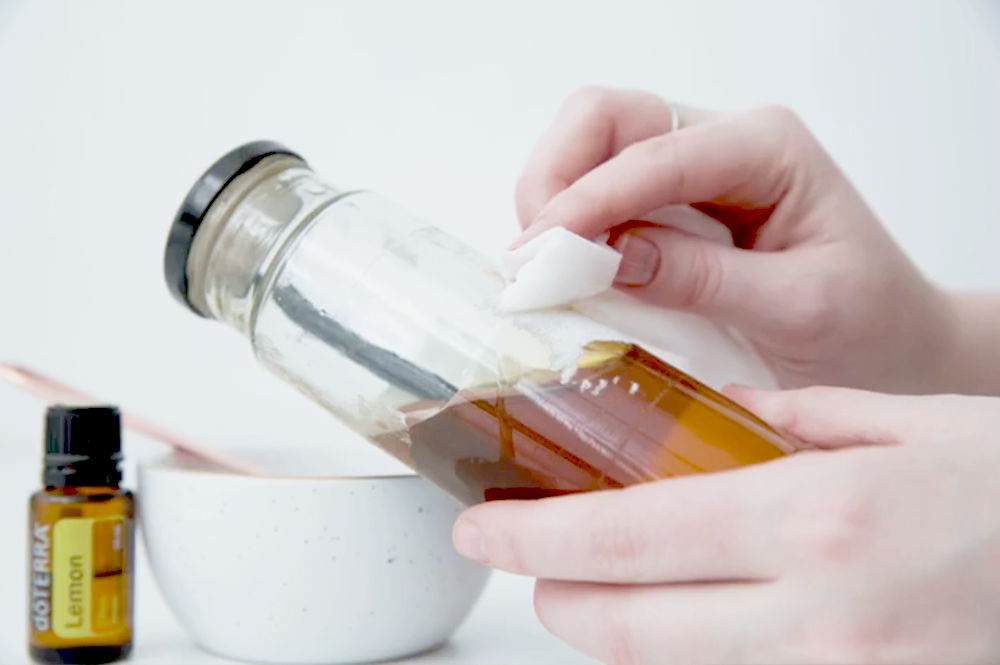 Home Cleaning with Essential Oils - Get Rid Of The Sticky Stuff with doTERRA Lemon