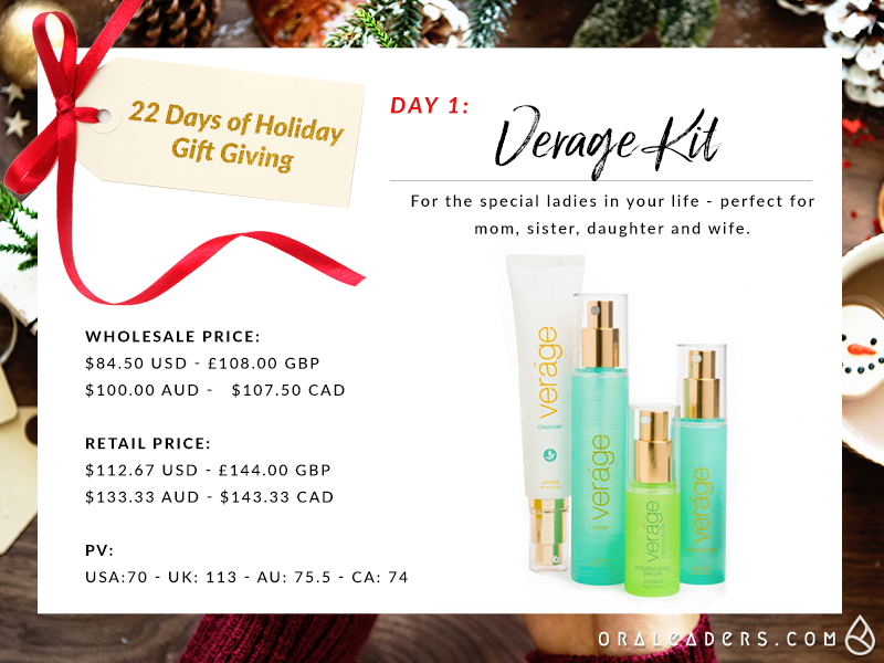 Verage Day#1 xmas gifts