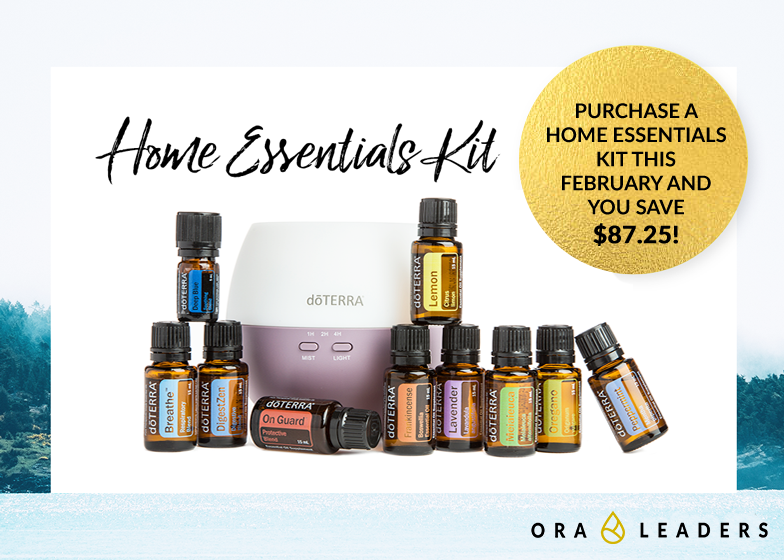 February 2018 Enrolment Promotion Home Essentials Kit Canada - Ora Leaders