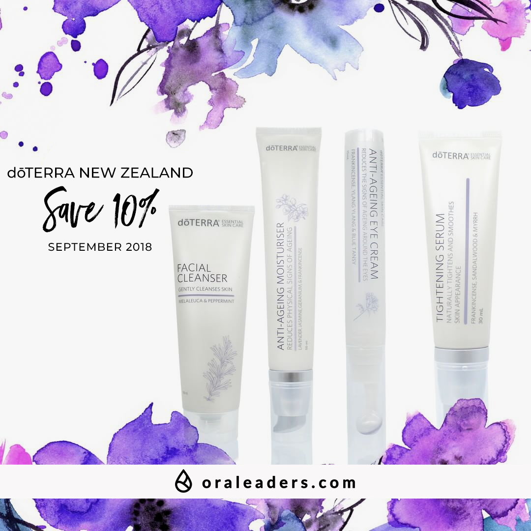 Anti Aging Kit doterra September 2018 promotion - Ora Leaders