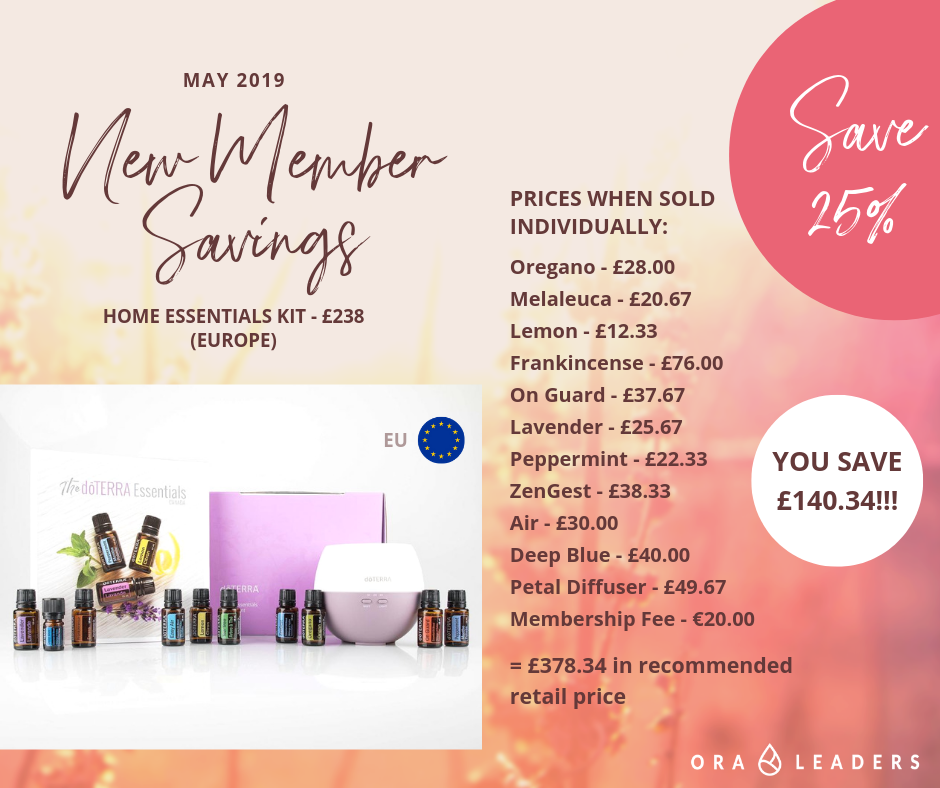 enrol with a doterra home essentials kit doterra europe in may 2019